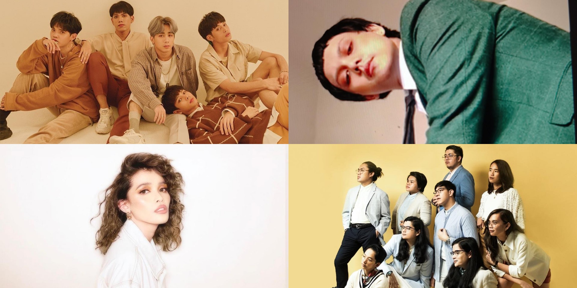 SB19, Ben&Ben, Zild, KZ Tandingan, December Avenue, and more to